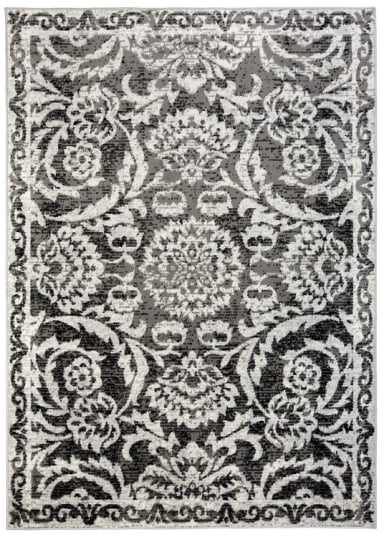 ALFOMBRA MODALFO KASHAN KING CONTEMPORÁNEA MODERNA 506 GRIS 200 X 290 CM - 1