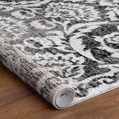 ALFOMBRA MODALFO KASHAN KING CONTEMPORÁNEA MODERNA 506 GRIS 200 X 290 CM - 2