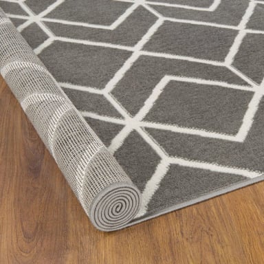 ALFOMBRA MODALFO KASHAN KING CONTEMPORÁNEA MODERNA 507 GRIS 245 X 305 CM - 2