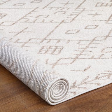 ALFOMBRAS MODALFO FLORIDA CONTEMPORÁNEA MODERNA MODA 2700 BEIGE 160 X 230 CM - 3