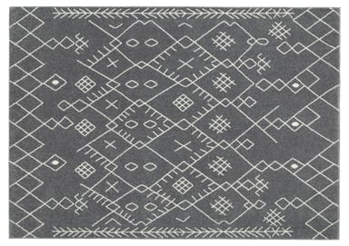 ALFOMBRAS MODALFO FLORIDA CONTEMPORÁNEA MODERNA MODA 2700 GRIS 120 X 180 CM - 1