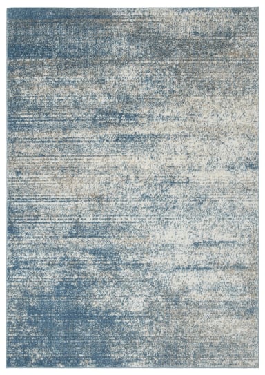 ALFOMBRA MODALFO FLORIDA CONTEMPORÁNEA MODERNA 34 AZUL 120 X 180 CM - 1