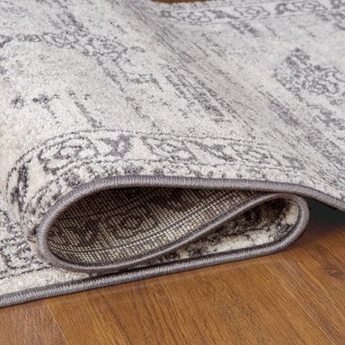 ALFOMBRAS MODALFO FLORIDA CONTEMPORÁNEA MODERNA MODA 6300 GRIS 160 X 230 CM - 4