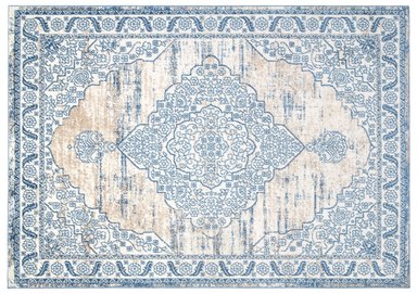 ALFOMBRAS MODALFO FLORIDA CONTEMPORÁNEA MODERNA MODA 6300 AZUL 200 X 290 CM - 1