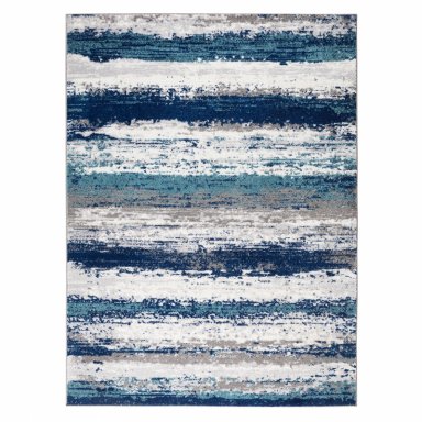 ALFOMBRA MODALFO FLORIDA CONTEMPORÁNEA MODERNA AZUL 200 X 290 CM - 1