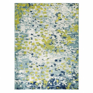 ALFOMBRA MODALFO FLORIDA CONTEMPORÁNEA MODERNA VERDE 160 X 210 CM - 1