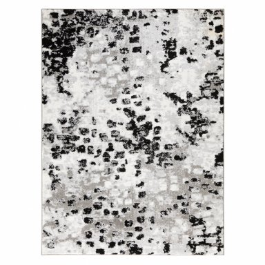 ALFOMBRA MODALFO FLORIDA CONTEMPORÁNEA MODERNA GRIS 160 X 210 CM - 1