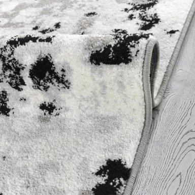 ALFOMBRA MODALFO FLORIDA CONTEMPORÁNEA MODERNA GRIS 160 X 210 CM - 3