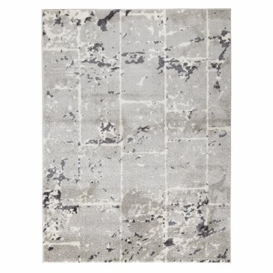 ALFOMBRA MODALFO FLORIDA CONTEMPORÁNEA MODERNA GRIS 120 X 180 CM - 1