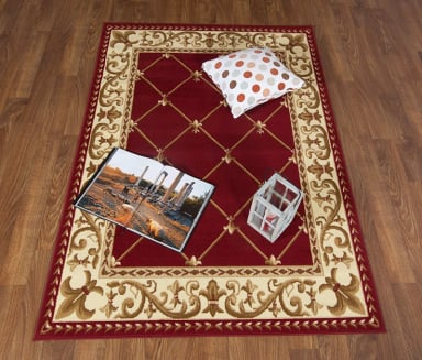 ALFOMBRA KASHAN KING ROJO 123 CM X 185 CM - 2