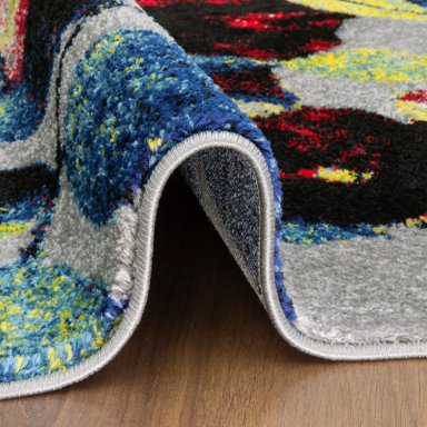 ALFOMBRA FLORIDA GRIS 160 X 210 CM - 4
