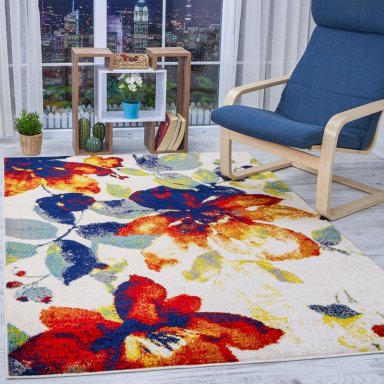 ALFOMBRA FLORIDA BLANCO 240 X 305 CM - 2