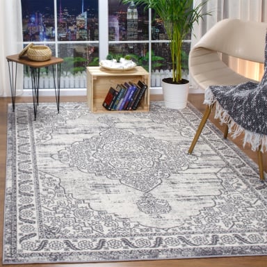 ALFOMBRA FLORIDA GRIS 240 X 305 CM - 2