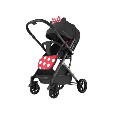 COCHE DE BEBÉ REVERSIBLE MALETA LUXRIDE MINNIE – BABYMINE - 1