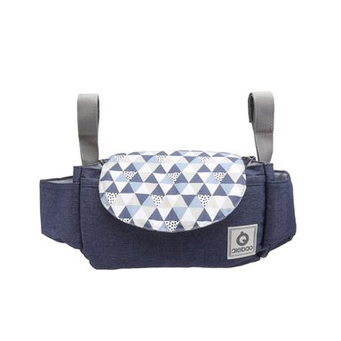 BOLSO BABYMINE AIEBAO MATERNAL COLGANTE COCHE BEBÉ AZUL - 1