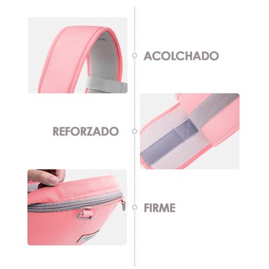PORTABEBÉ BABYMINE ERGONÓMICO ASIENTO MULTIFUNCIONAL 6 EN 1 GRIS - 6