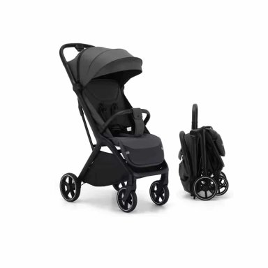 COCHE DE PASEO PLEGADO AUTOMÁTICO S1 NEGRO - 1