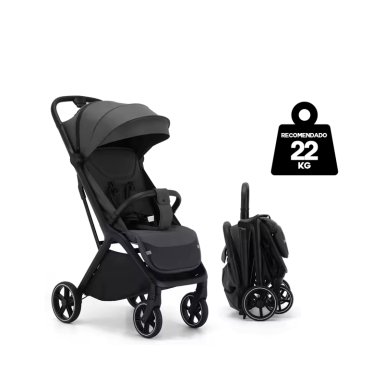 COCHE DE PASEO PLEGADO AUTOMÁTICO S1 NEGRO - 2