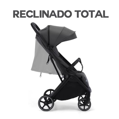 COCHE DE PASEO PLEGADO AUTOMÁTICO S1 NEGRO - 3