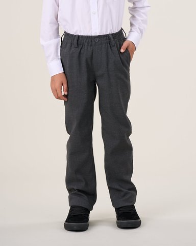 PANTALON ESCOLAR PRETINA ELASTICADA SLIM FIT (T.4 A T.10) POLEMIC - 1