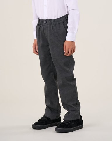 PANTALON ESCOLAR PRETINA ELASTICADA SLIM FIT (T.4 A T.10) POLEMIC - 2