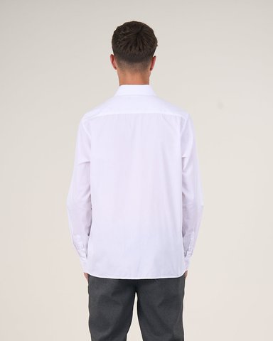 CAMISA BLANCA ESCOLAR SLIM FIT 12 A 18 POLEMIC - 2