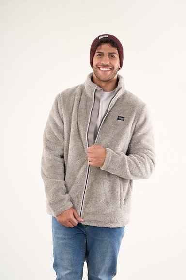 POLERON BONDED POLAR SHAGGY SIN GORRO 8700 POLEMIC - 1