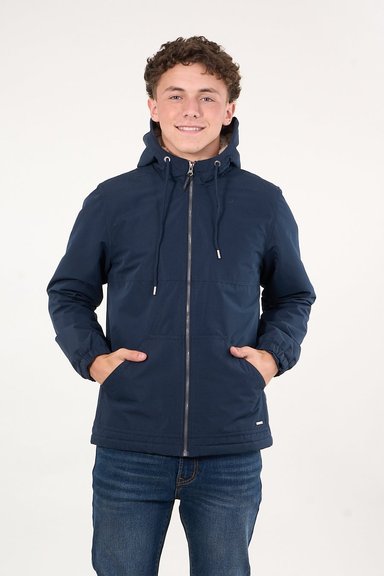 PARKA WATERPROOF CON CHIPORRO INTERIOR AZUL WI9300 POLEMIC - 1