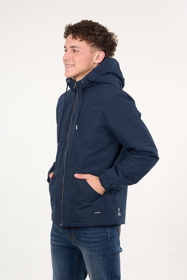 PARKA WATERPROOF CON CHIPORRO INTERIOR AZUL WI9300 POLEMIC - 3