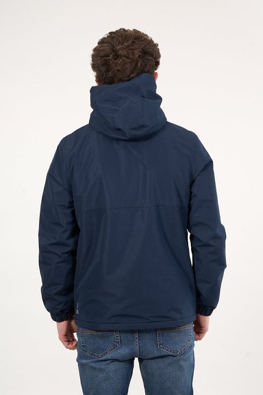 PARKA WATERPROOF CON CHIPORRO INTERIOR AZUL WI9300 POLEMIC - 4