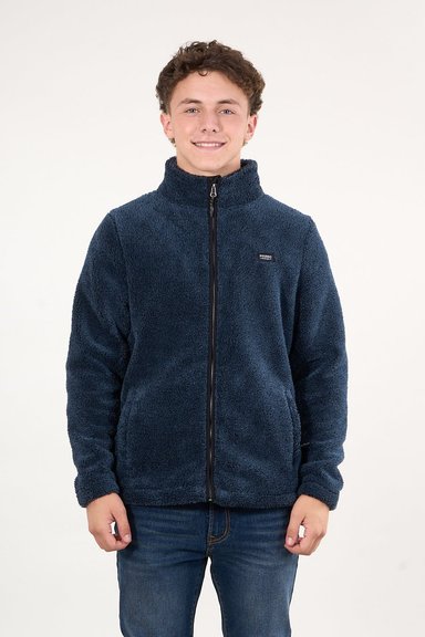 POLERON BONDED SHAGGY SIN GORRO AZUL WI8300 POLEMIC - 1