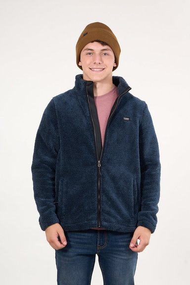 POLERON BONDED SHAGGY SIN GORRO AZUL WI8300 POLEMIC - 3