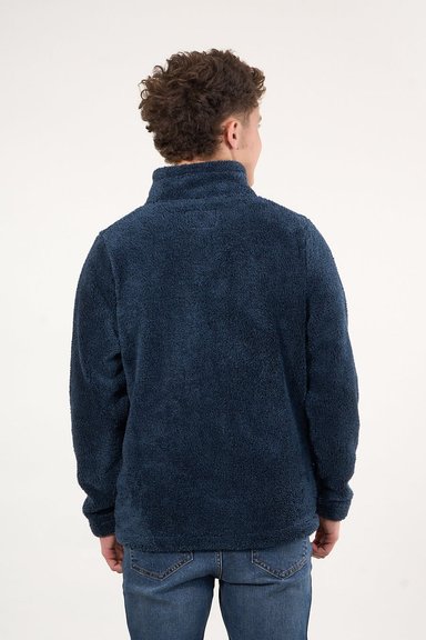 POLERON BONDED SHAGGY SIN GORRO AZUL WI8300 POLEMIC - 4