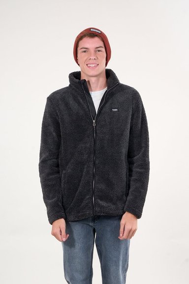 POLERON BONDED SHAGGY SIN GORRO NEGRO WI8300 POLEMIC - 1