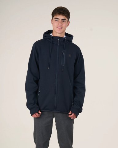 POLERON ESCOLAR BONDED CIERRE Y GORRO CP30 (T.12-T.18) POLEMIC - 5