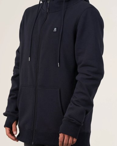 POLERON COLEGIO FRANELA FULL CIERRE Y GORRO ESCOLAR CP29 (S-XL) POLEMIC - 4