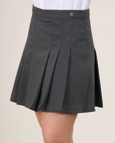 FALDA GRIS FALDA ESCOLAR NIÑA T.12 A T.16 POLEMIC - 4