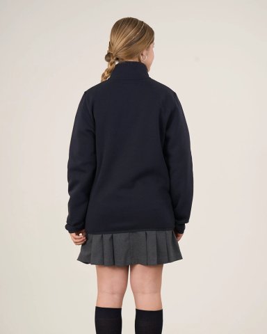 POLERON ESCOLAR NIÑA FRANELA CIERRE SP29 (T.12-18) POLEMIC - 3