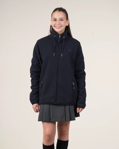 POLERON ESCOLAR NIÑA FRANELA CIERRE SP29 (S-XL) POLEMIC - 1