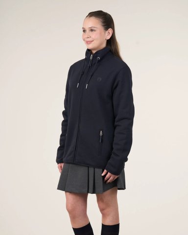 POLERON ESCOLAR NIÑA FRANELA CIERRE SP29 (S-XL) POLEMIC - 2