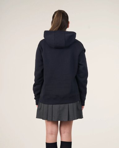 POLERON ESCOLAR NIÑA FRANELA SIN CIERRE CON GORRO SP26 (S-XL) POLEMIC - 3