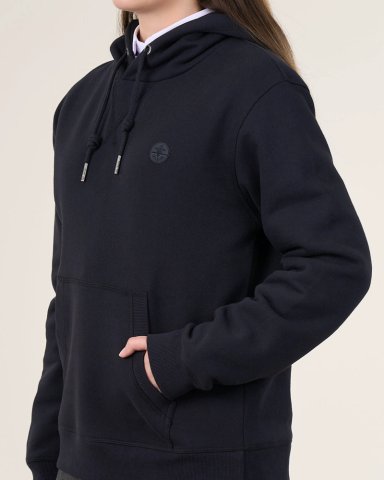 POLERON ESCOLAR NIÑA FRANELA SIN CIERRE CON GORRO SP26 (S-XL) POLEMIC - 4