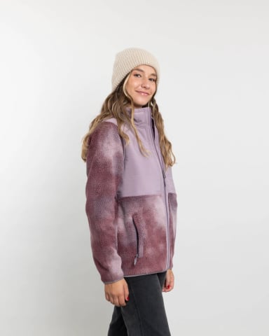 POLERON MUJER POLAR SHERPA CON ACOLCHADO PLANO POLEMIC - 1