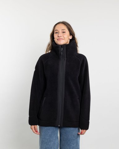 POLERON MUJER CHAQUETA DE POLAR CUELLO ALTO SHERPA POLEMIC - 1