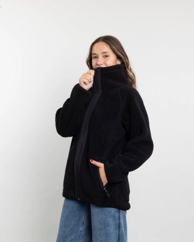 POLERON MUJER CHAQUETA DE POLAR CUELLO ALTO SHERPA POLEMIC - 2