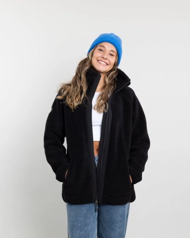 POLERON MUJER CHAQUETA DE POLAR CUELLO ALTO SHERPA POLEMIC - 5