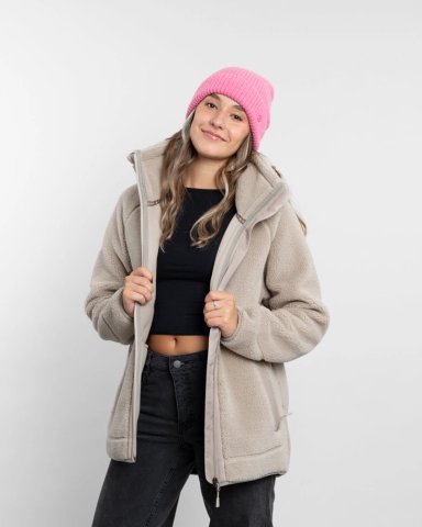 POLERON MUJER CHAQUETA DE POLAR CUELLO ALTO SHERPA POLEMIC - 1