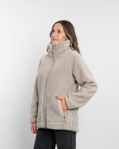 POLERON MUJER CHAQUETA DE POLAR CUELLO ALTO SHERPA POLEMIC - 3