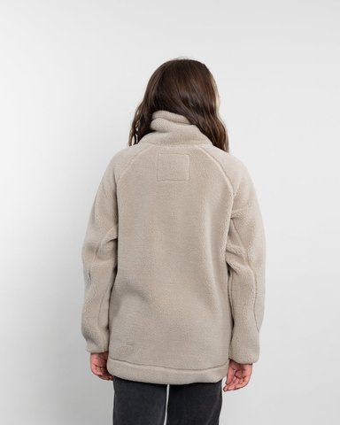 POLERON MUJER CHAQUETA DE POLAR CUELLO ALTO SHERPA POLEMIC - 4
