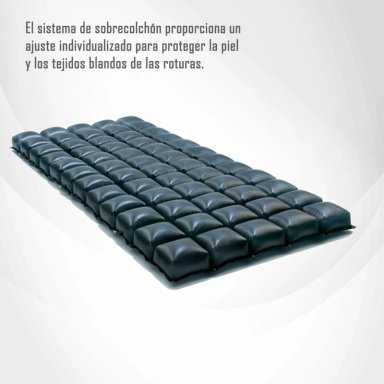 COLCHON ANTIESCARAS INFLABLE FLOTACIÓN SECA 3 SECCIONES - 2